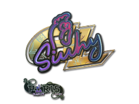 Sticker | siuhy (Holo) | Paris 2023 image