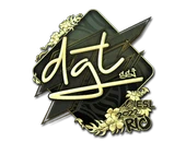Sticker | dgt (Gold) | Rio 2022 image