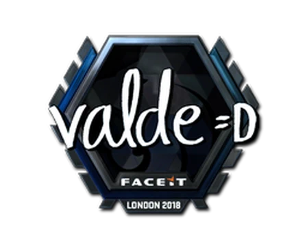 Sticker | v4lde (Foil) | London 2018 image