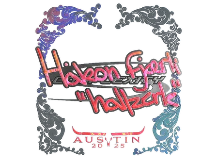 Sticker | hallzerk (Holo) | Austin 2025 image