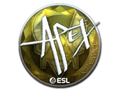 Sticker | apEX (Foil) | Katowice 2019 image
