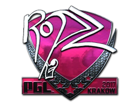 Sticker | ropz (Foil) | Krakow 2017 image
