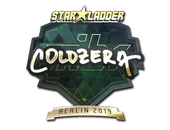 Sticker | coldzera (Gold) | Berlin 2019 image