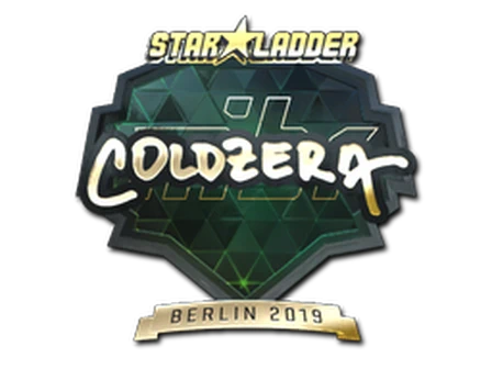 Sticker | coldzera (Gold) | Berlin 2019 image