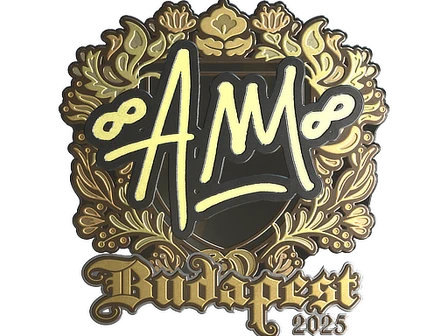 Sticker | AW (Gold) | Budapest 2025 image