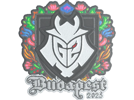 Sticker | G2 esports (Embroidered) | Budapest 2025 image