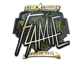 Sticker | flamie (Gold) | Berlin 2019 image