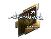 Sticker | devoduvek (Foil) | Boston 2018 image