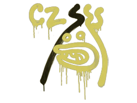 Sealed Graffiti | Recoil CZ-75 (Tracer Yellow) image