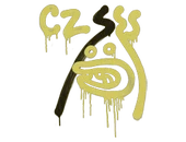 Sealed Graffiti | Recoil CZ-75 (Tracer Yellow) image