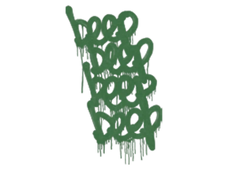 Sealed Graffiti | BEEP (Jungle Green) image