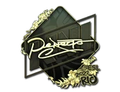 Sticker | Perfecto (Gold) | Rio 2022 image