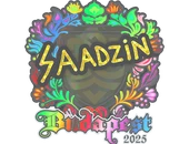 Sticker | saadzin (Holo) | Budapest 2025 image