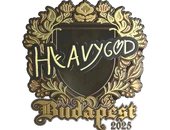 Sticker | Heavygod (Gold) | Budapest 2025 image