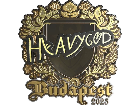 Sticker | Heavygod (Gold) | Budapest 2025 image