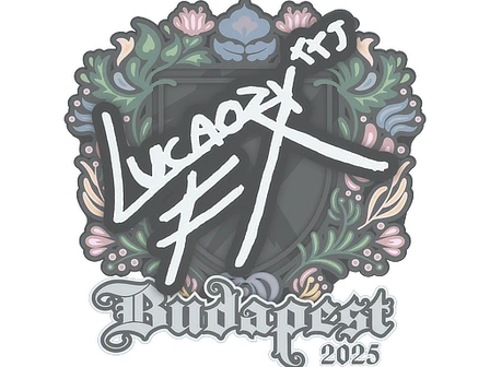 Sticker | Lucaozy | Budapest 2025 image