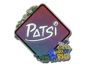 Sticker | Patsi (Glitter) | Rio 2022 image