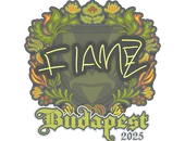 Sticker | FlameZ | Budapest 2025 image
