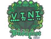 Sticker | VINI | Budapest 2025 image