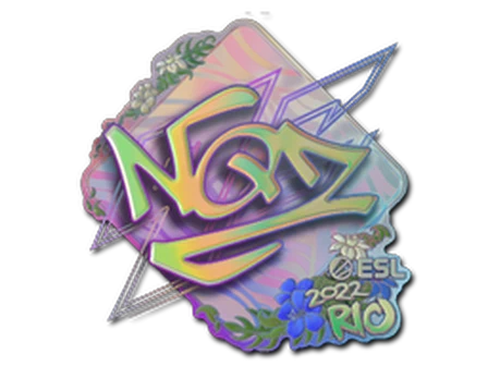 Sticker | NQZ (Holo) | Rio 2022 image