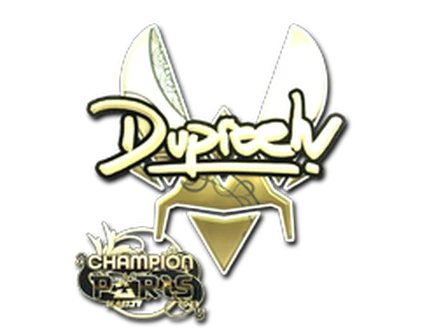 Sticker | dupreeh (Gold, Champion) | Paris 2023 image