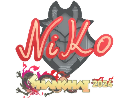 Sticker | NiKo | Shanghai 2024 image