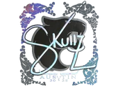 Sticker | skullz (Holo) | Austin 2025 image