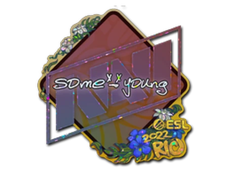 Sticker | sdy (Glitter) | Rio 2022 image