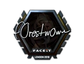 Sticker | f0rest (Foil) | London 2018 image