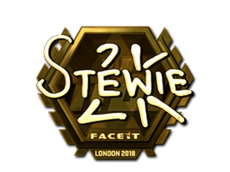 Sticker | Stewie2K (Gold) | London 2018 image