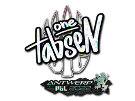 Sticker | tabseN (Glitter) | Antwerp 2022 image