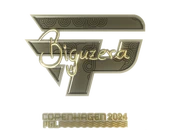 Sticker | biguzera (Gold) | Copenhagen 2024 image