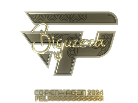 Sticker | biguzera (Gold) | Copenhagen 2024 image
