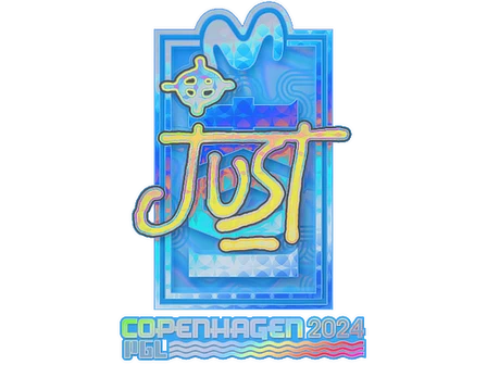 Sticker | JUST (Holo) | Copenhagen 2024 image