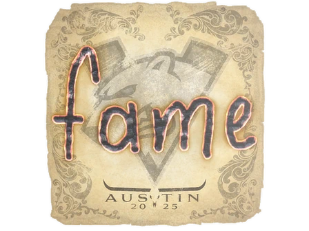 Sticker | fame | Austin 2025 image