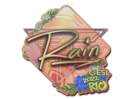 Sticker | rain (Holo) | Rio 2022 image