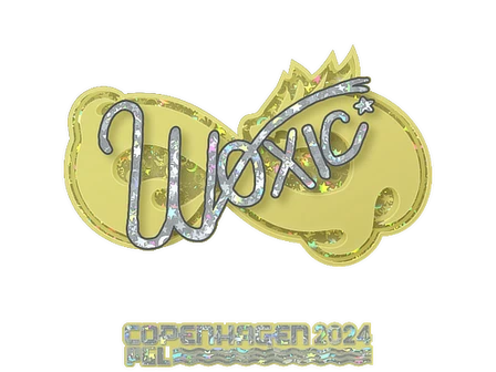 Sticker | woxic (Glitter) | Copenhagen 2024 image