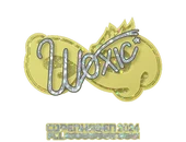 Sticker | woxic (Glitter) | Copenhagen 2024 image