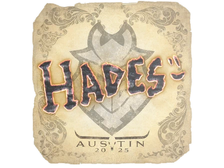 Sticker | hades | Austin 2025 image