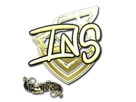 Sticker | INS (Gold) | Paris 2023 image