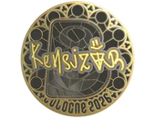 Sticker | kensizor (Gold) | Cologne 2026 image
