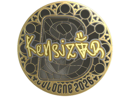 Sticker | kensizor (Gold) | Cologne 2026 image