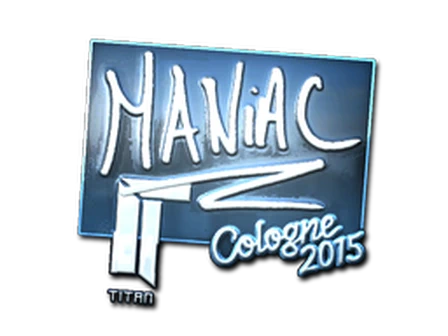 Sticker | Maniac (Foil) | Cologne 2015 image