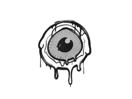 Sealed Graffiti | Eye Spy (Shark White) image