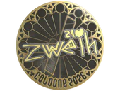 Sticker | zweih (Gold) | Cologne 2026 image