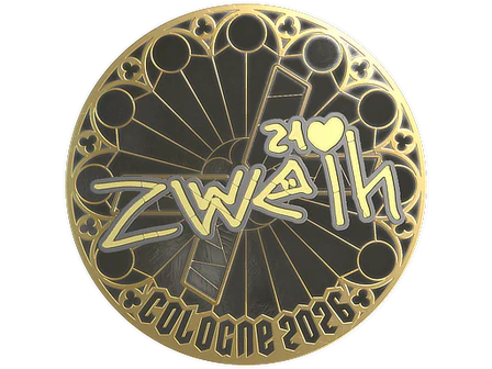 Sticker | zweih (Gold) | Cologne 2026 image