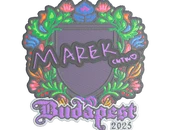 Sticker | Marek (Embroidered) | Budapest 2025 image