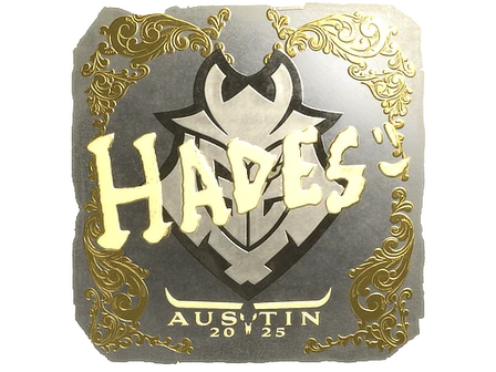 Sticker | hades (Gold) | Austin 2025 image