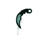Sealed Graffiti | Karambit (Frog Green) image