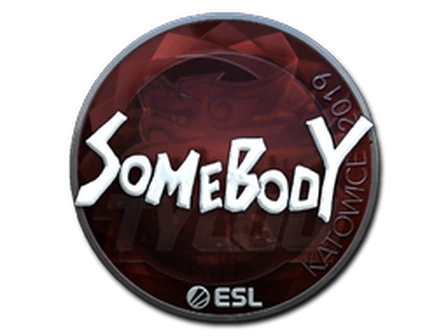 Sticker | somebody (Foil) | Katowice 2019 image
